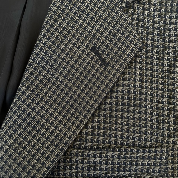 WILLIAM FIORAVANTI Men's 3 Button Wool Bespoke Blazer Sport Coat Size 39 Short - Picture 4 of 16